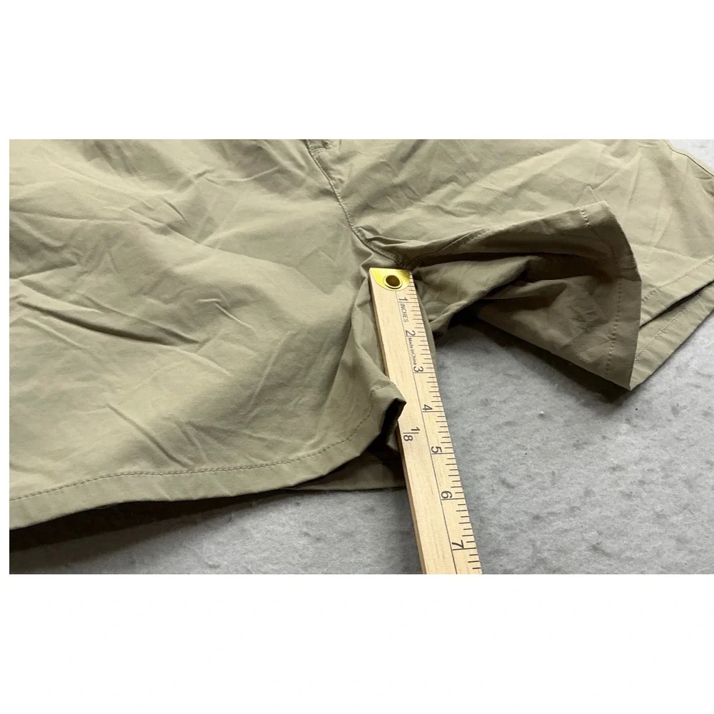Patagonia Quandary Shorts Tan Khaki Stretch Hiking Outdoor‎ Size 12 STY58091